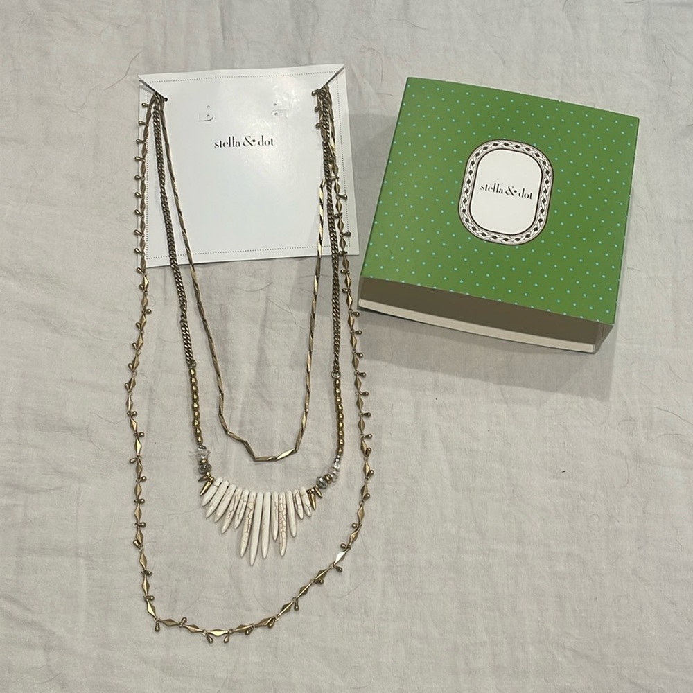 Stella and Dot Zuni Tribal Necklace